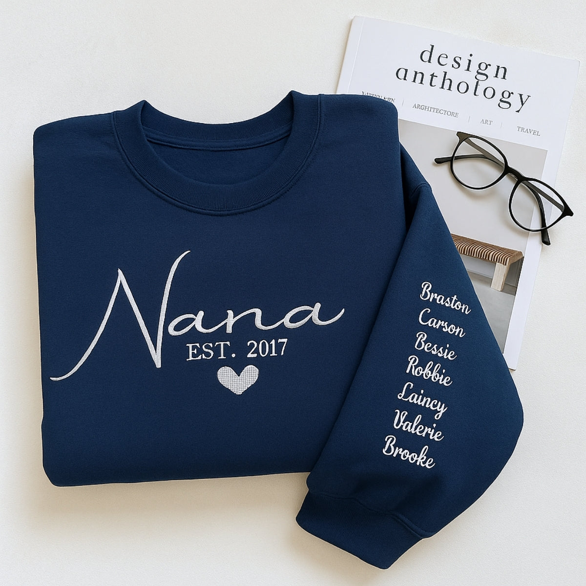 Individuell bestickte Engel- und Dämonenkatze-Kapuzenpullover für Paare