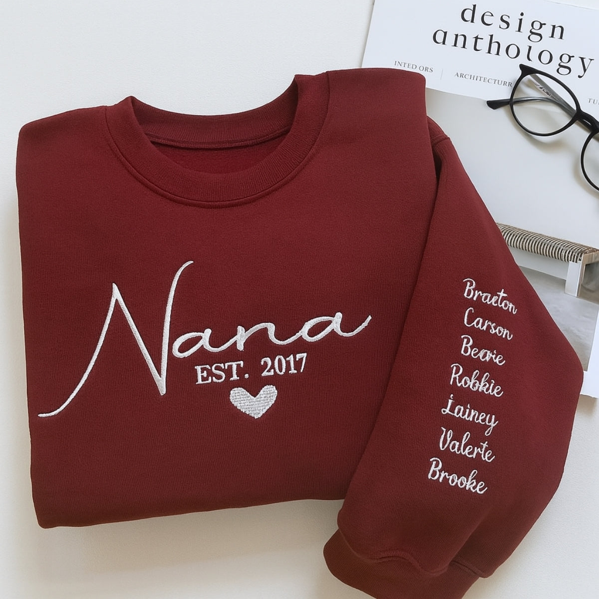 Individuell bestickte Engel- und Dämonenkatze-Kapuzenpullover für Paare