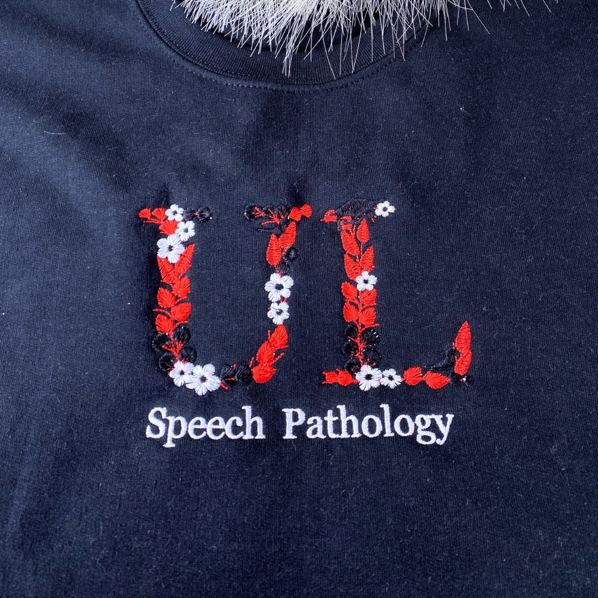 Individuell bestickte Engel- und Dämonenkatze-Kapuzenpullover für Paare