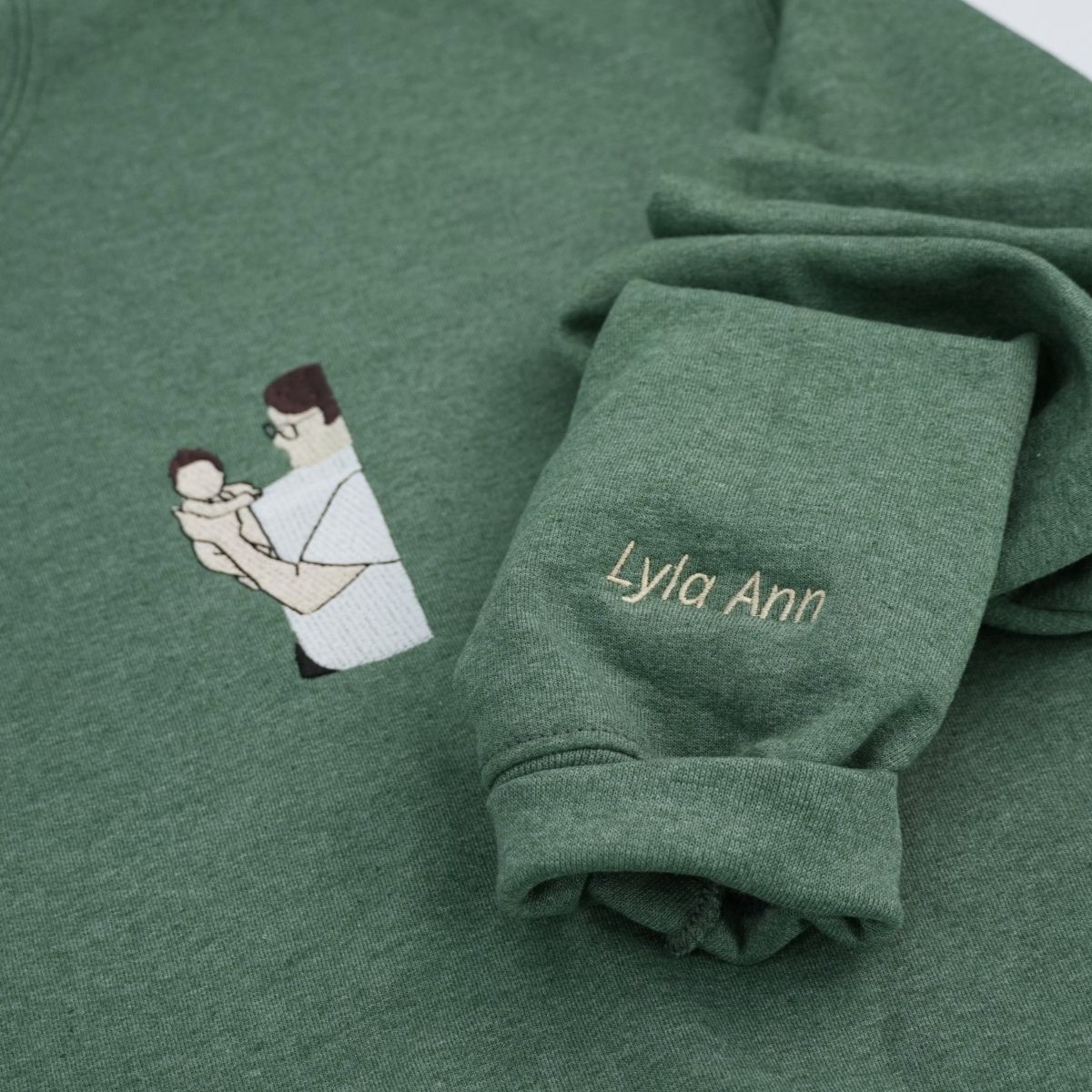 Individuell bestickte Engel- und Dämonenkatze-Kapuzenpullover für Paare