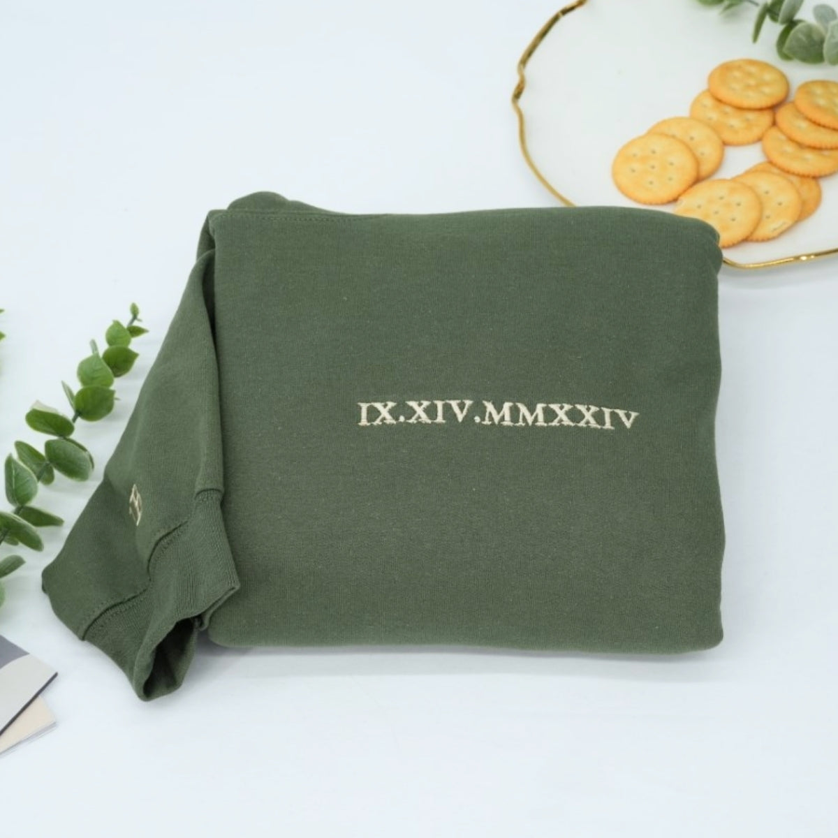 Individuell bestickte Engel- und Dämonenkatze-Kapuzenpullover für Paare