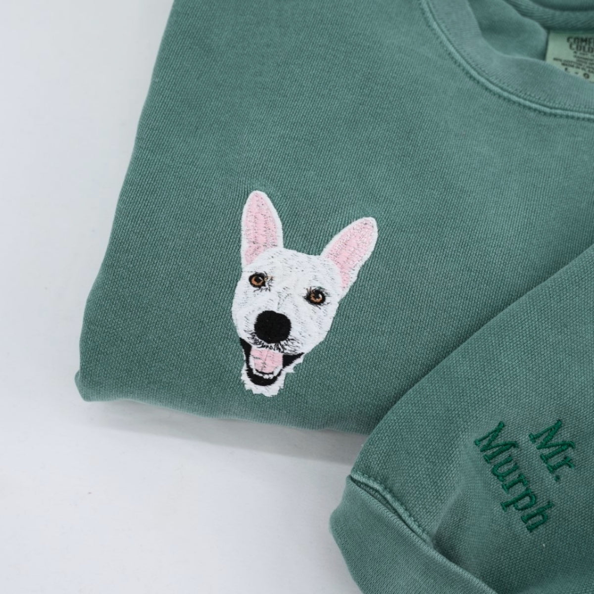 Individuell bestickte Engel- und Dämonenkatze-Kapuzenpullover für Paare