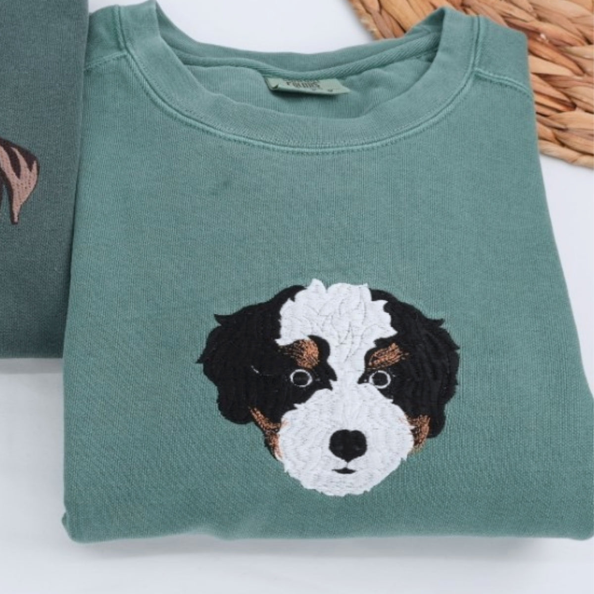 Individuell bestickte Engel- und Dämonenkatze-Kapuzenpullover für Paare