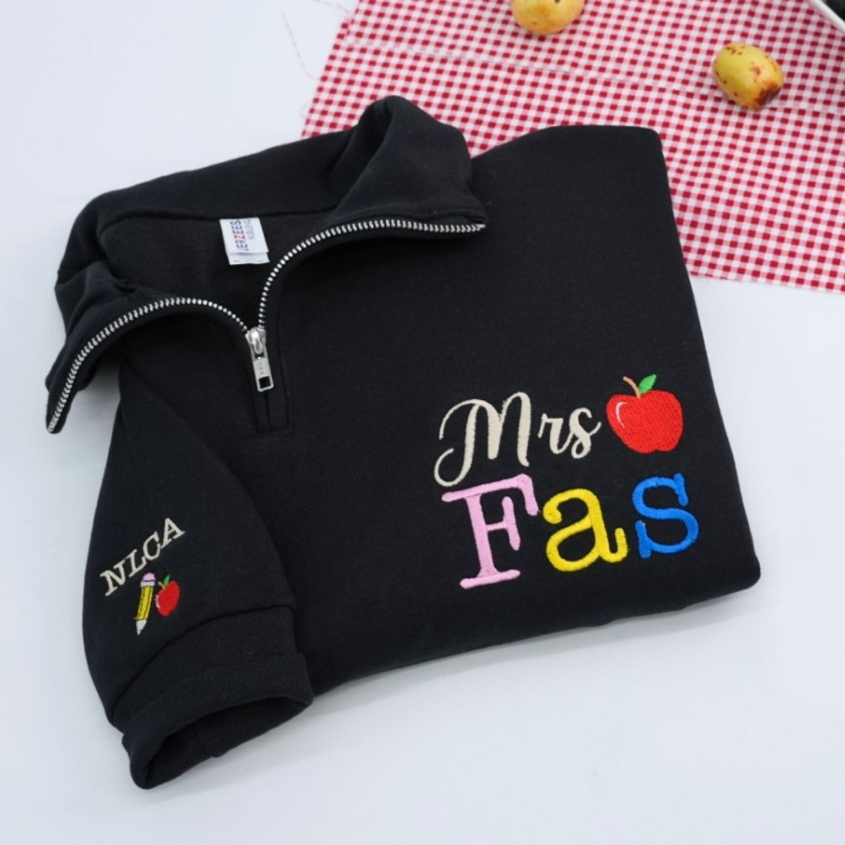 Individuell bestickte Engel- und Dämonenkatze-Kapuzenpullover für Paare