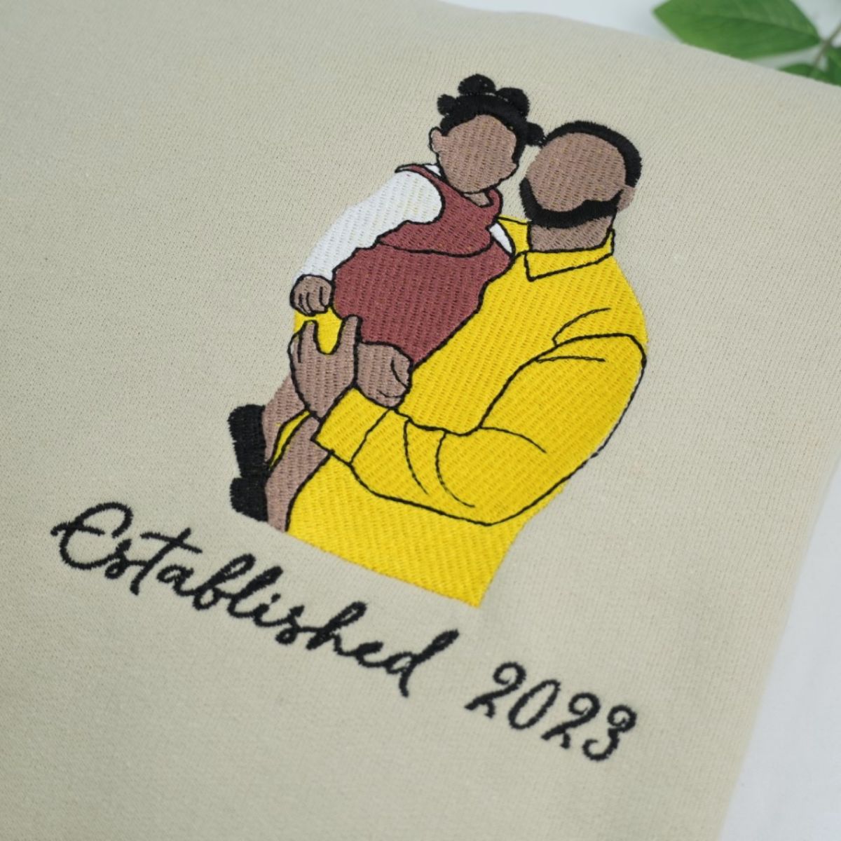 Individuell bestickte Engel- und Dämonenkatze-Kapuzenpullover für Paare