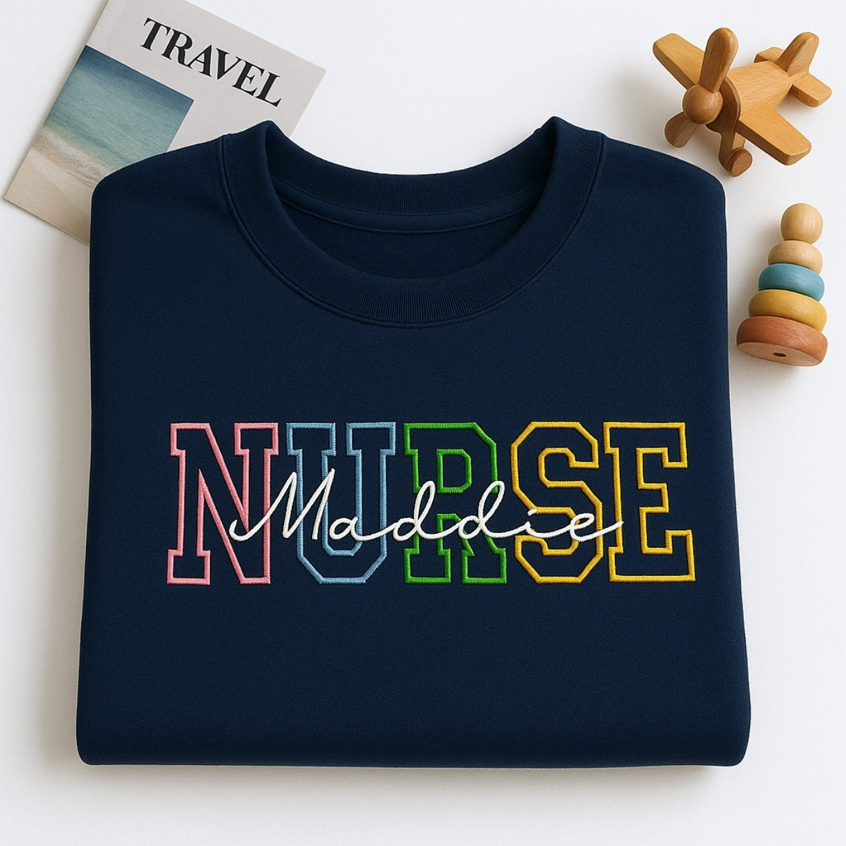 Individuell bestickte Engel- und Dämonenkatze-Kapuzenpullover für Paare