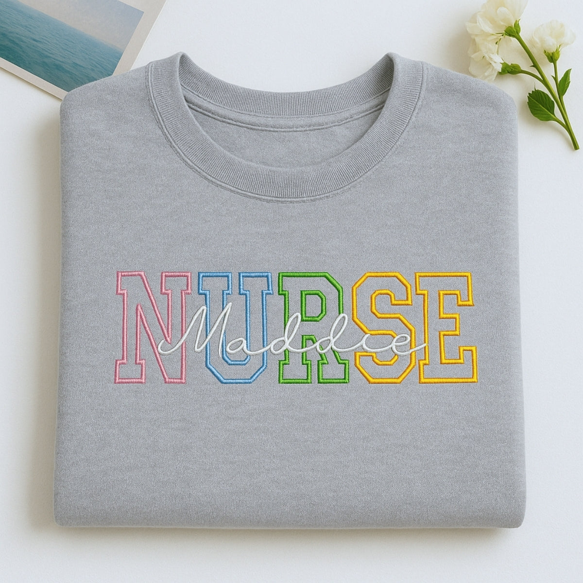 Individuell bestickte Engel- und Dämonenkatze-Kapuzenpullover für Paare