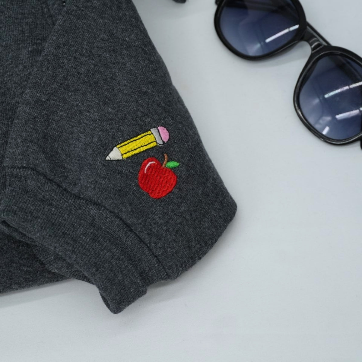 Personalized Teacher Bow Quarter-Zip - Custom Name Embroidered Education Apparel - Perfect Teacher Gift