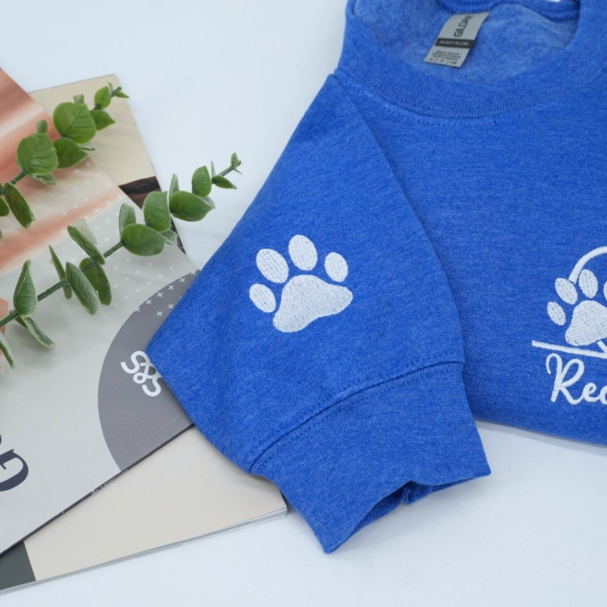 Pet Care Professional Custom Sweatshirts - Veterinary Embroidered Logo - Personalized Vet Tech Gift