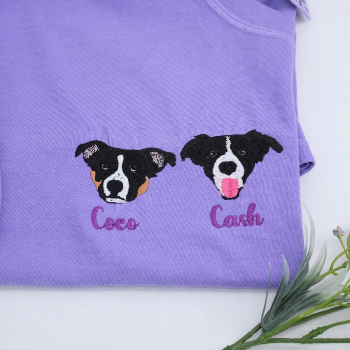 Sweats à capuche assortis brodés personnalisés avec ange et chat démon pour couples