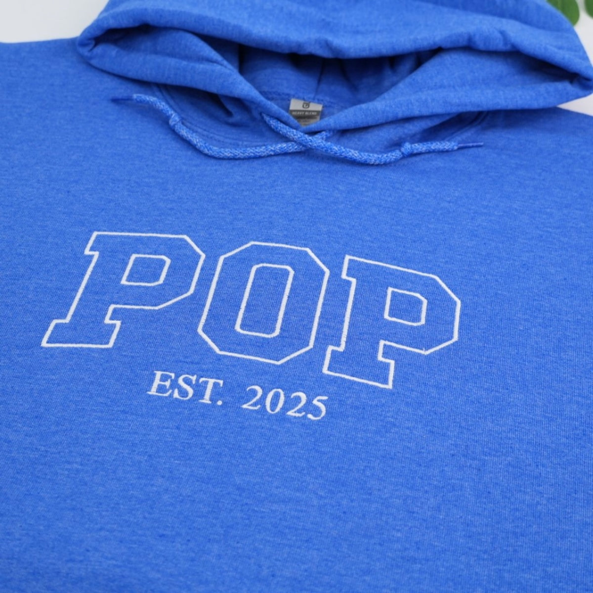 Individuell bestickte Engel- und Dämonenkatze-Kapuzenpullover für Paare