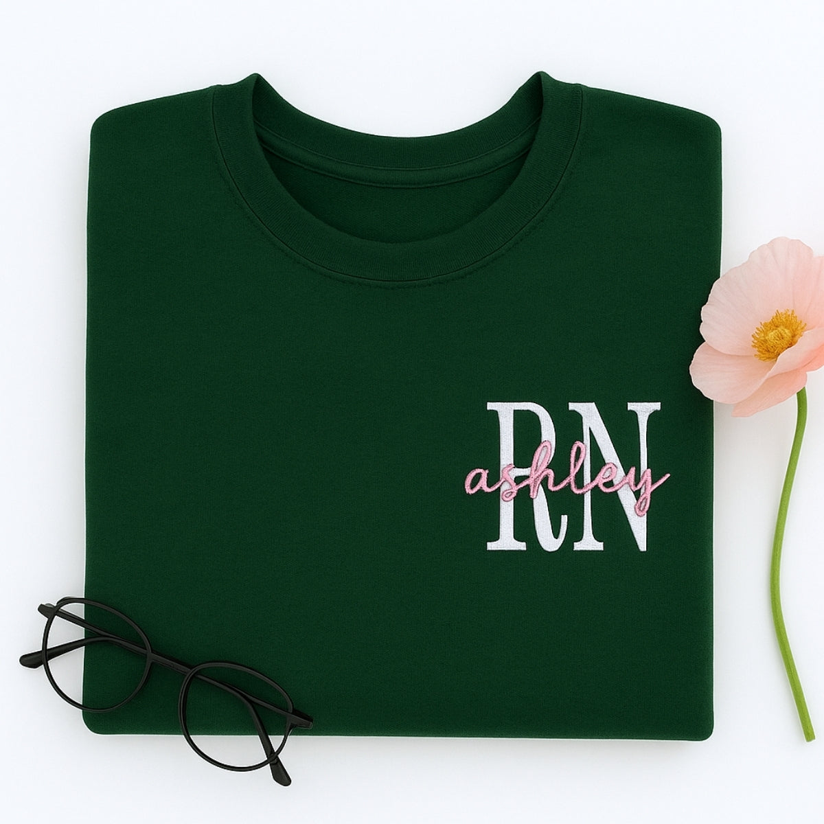 Individuell bestickte Engel- und Dämonenkatze-Kapuzenpullover für Paare