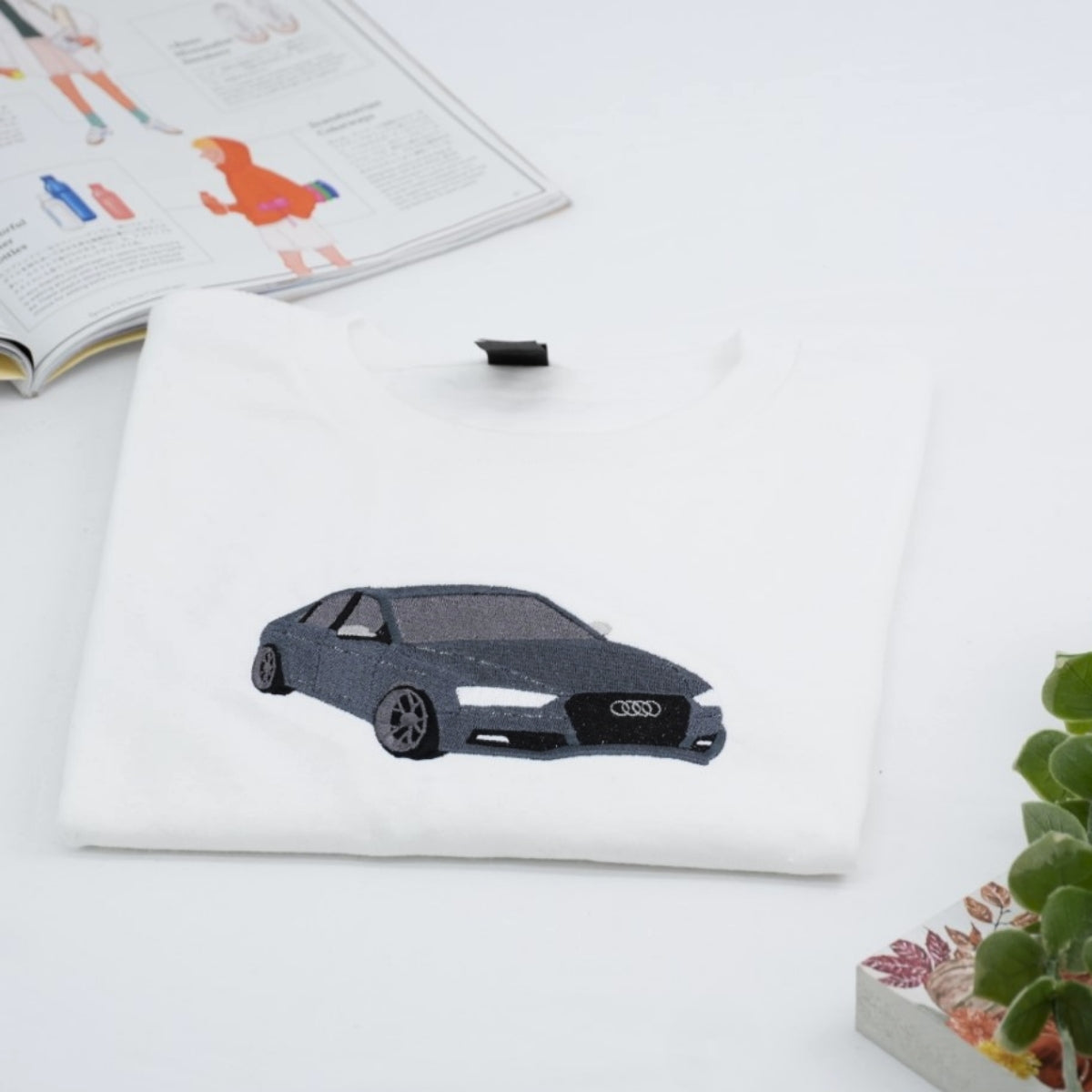 Racing Car Custom T-Shirts - Sports Car Embroidered Apparel - Perfect Auto Racing Gift