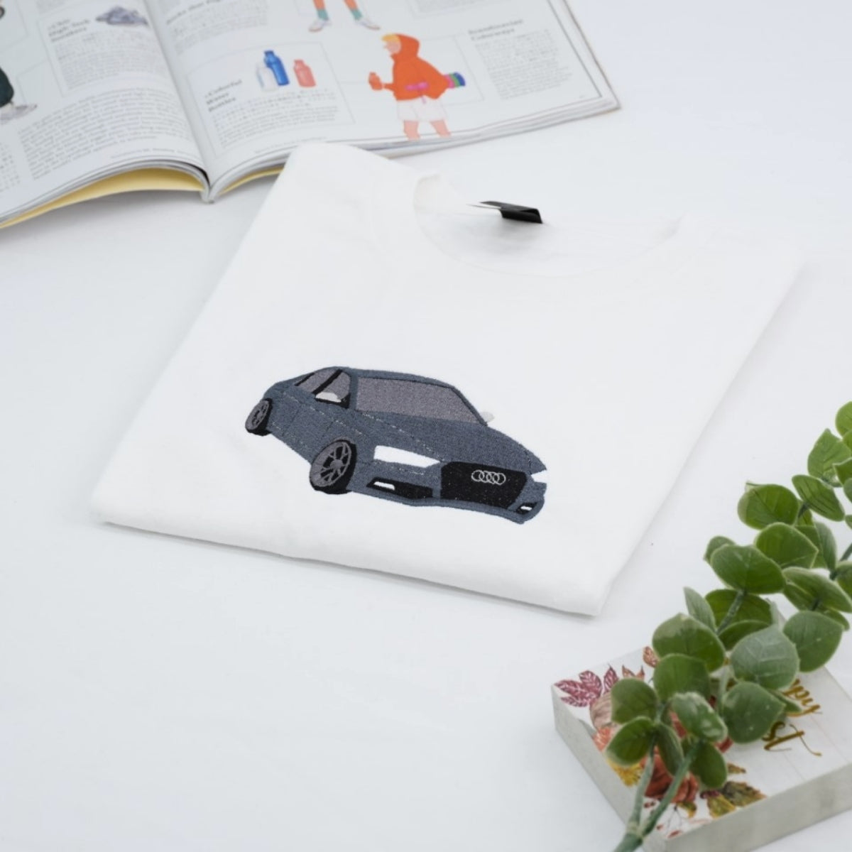 Sweats à capuche assortis brodés personnalisés avec ange et chat démon pour couples