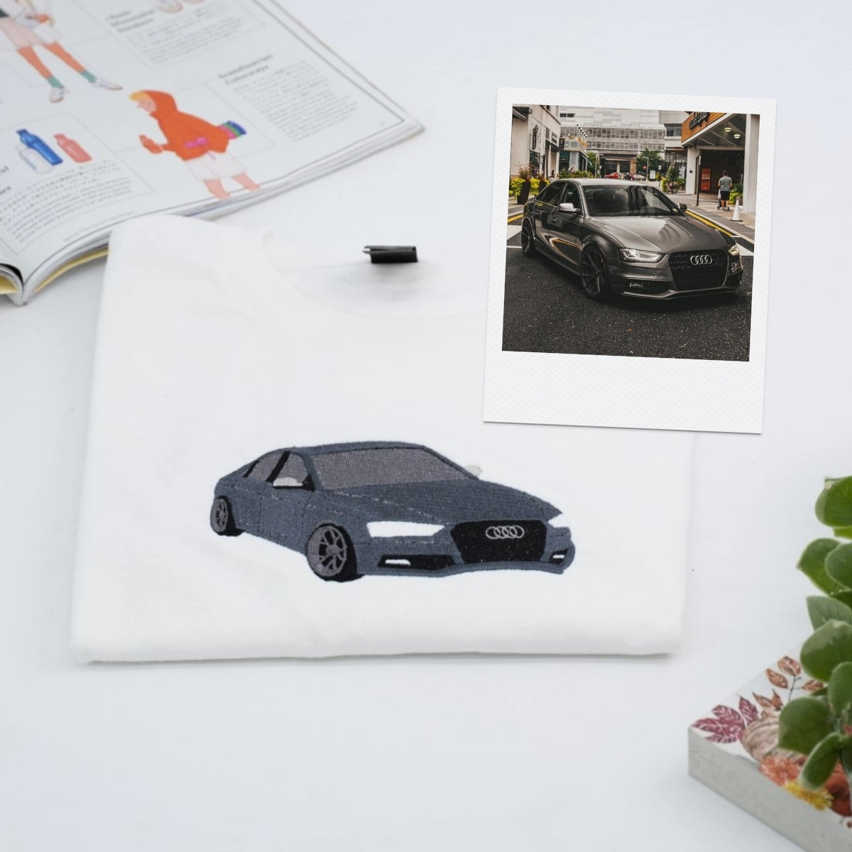 Sweats à capuche assortis brodés personnalisés avec ange et chat démon pour couples