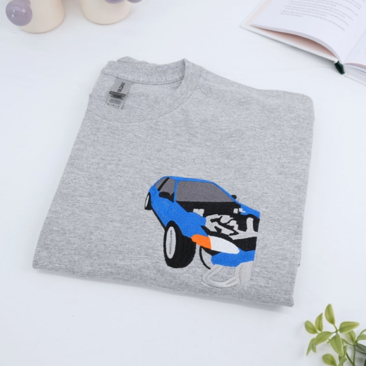 Sweats à capuche assortis brodés personnalisés avec ange et chat démon pour couples