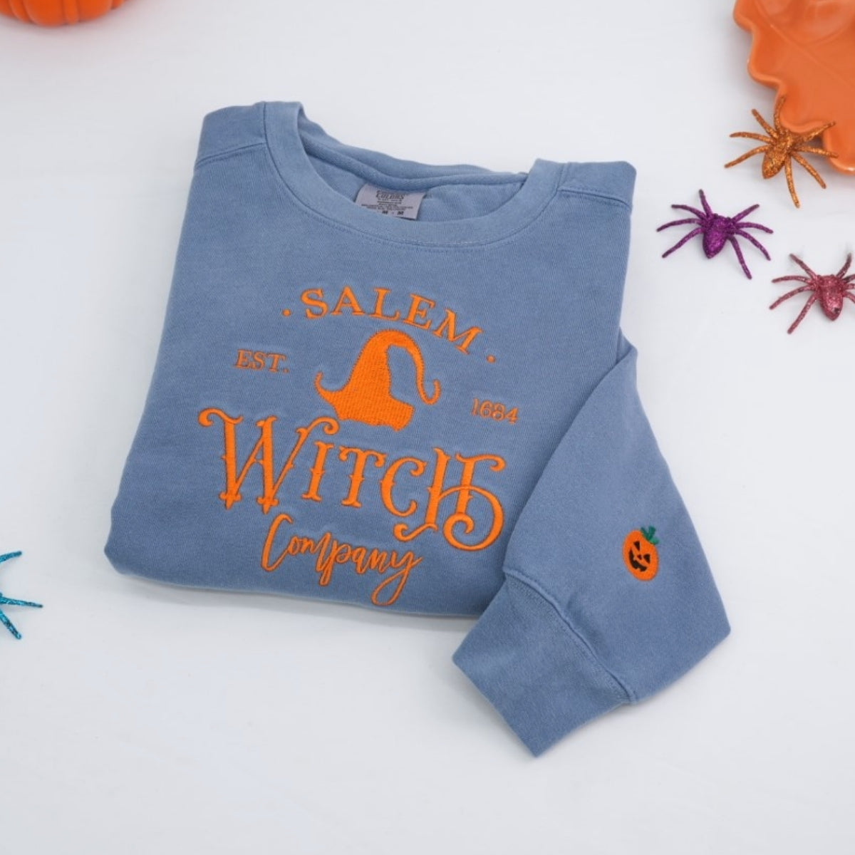 Individuell bestickte Engel- und Dämonenkatze-Kapuzenpullover für Paare