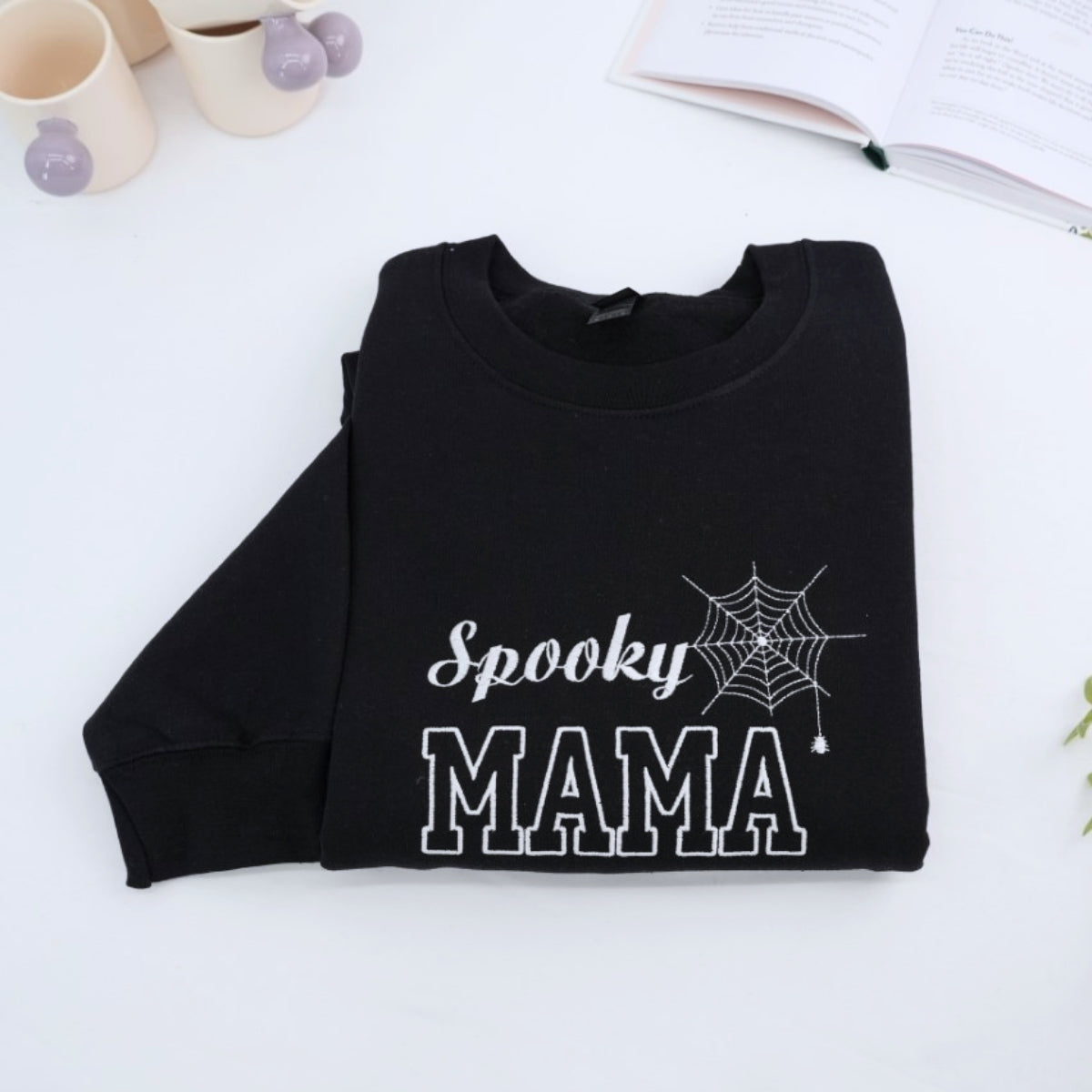 Sweats à capuche assortis brodés personnalisés avec ange et chat démon pour couples