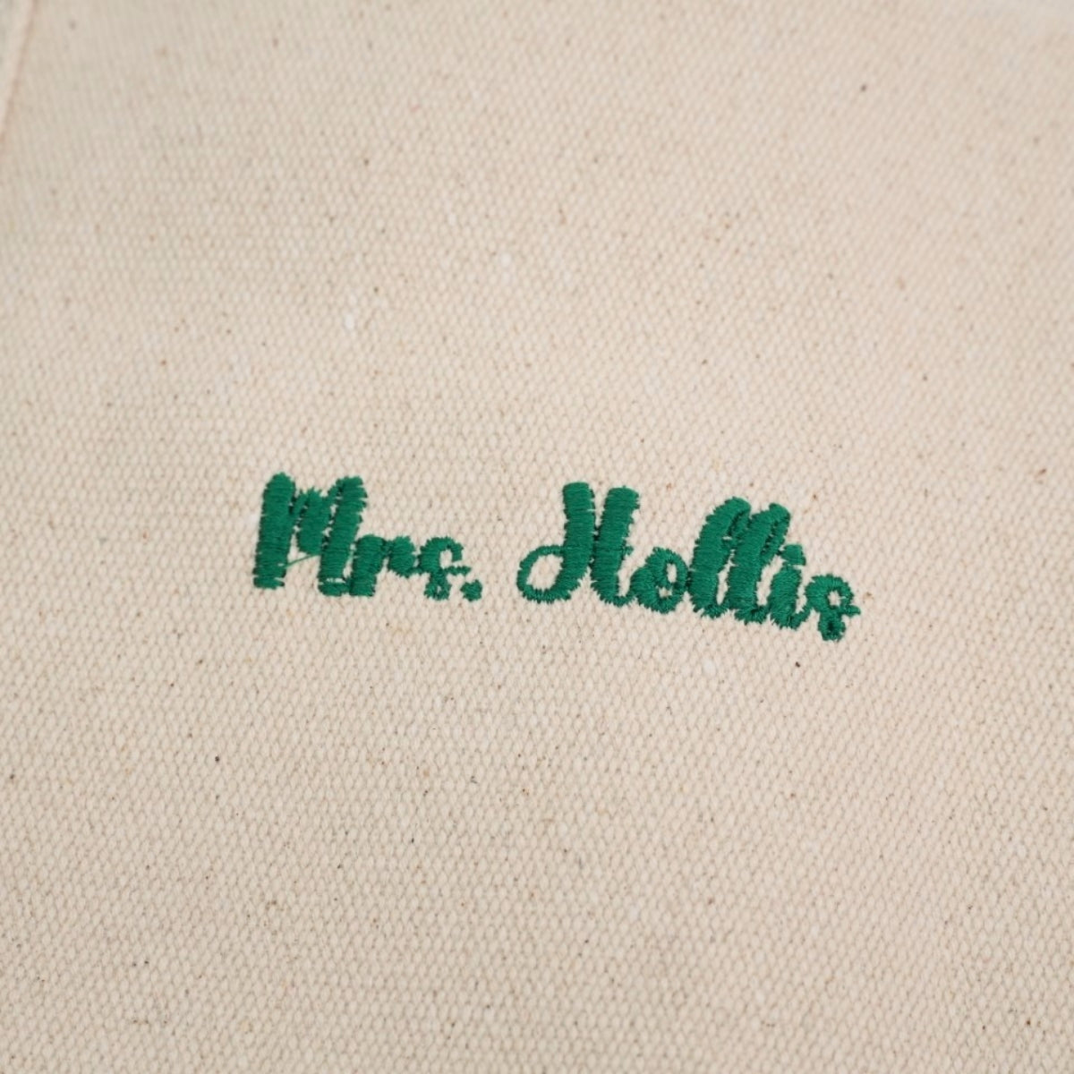 Teacher Custom Tote Bags - Personalized Miss Embroidered Bag - Perfect Educator Gift