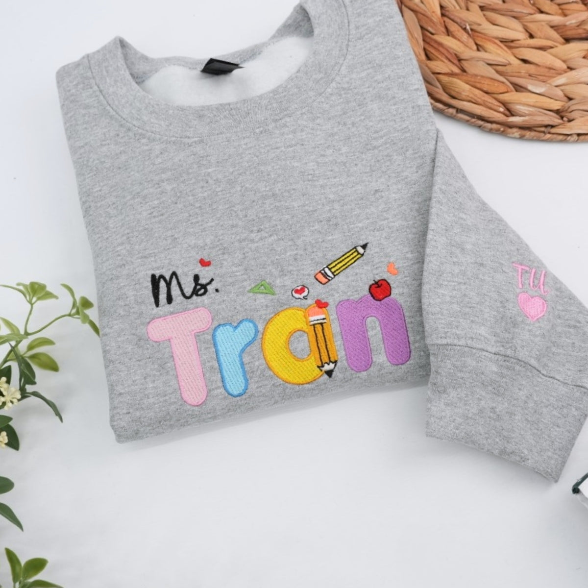 Individuell bestickte Engel- und Dämonenkatze-Kapuzenpullover für Paare