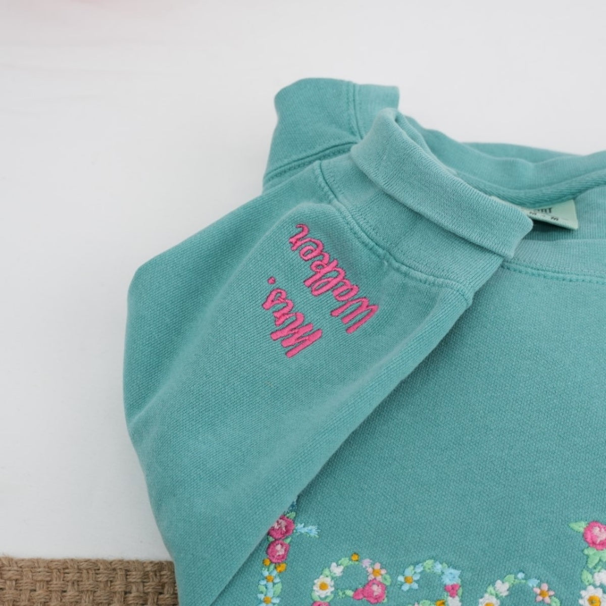 Individuell bestickte Engel- und Dämonenkatze-Kapuzenpullover für Paare
