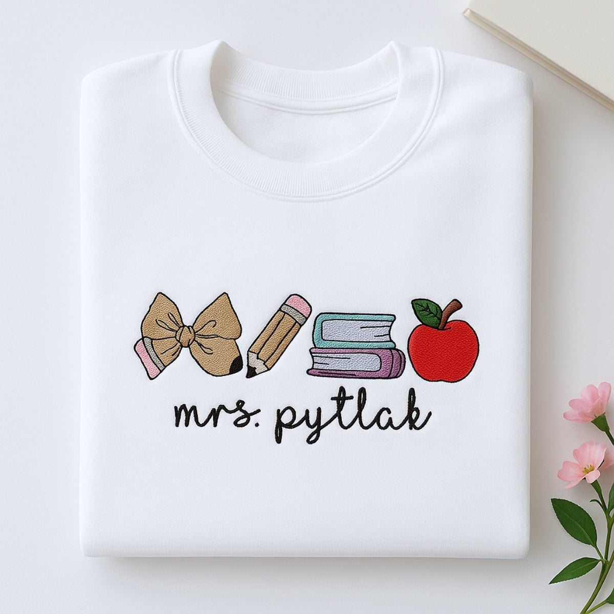 Individuell bestickte Engel- und Dämonenkatze-Kapuzenpullover für Paare