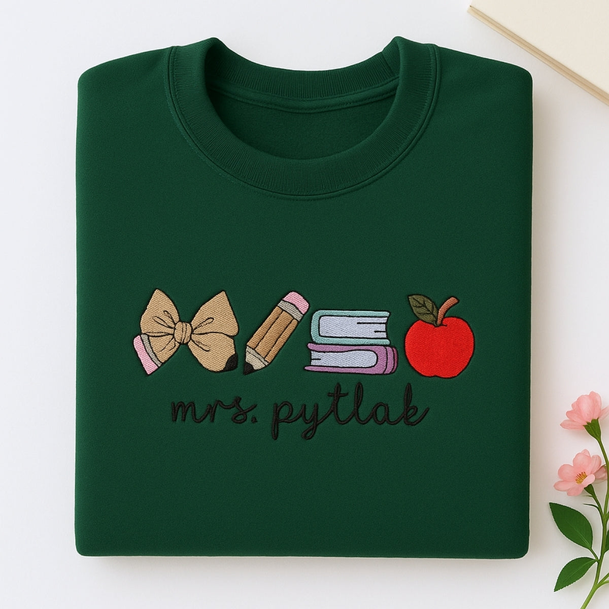 Individuell bestickte Engel- und Dämonenkatze-Kapuzenpullover für Paare