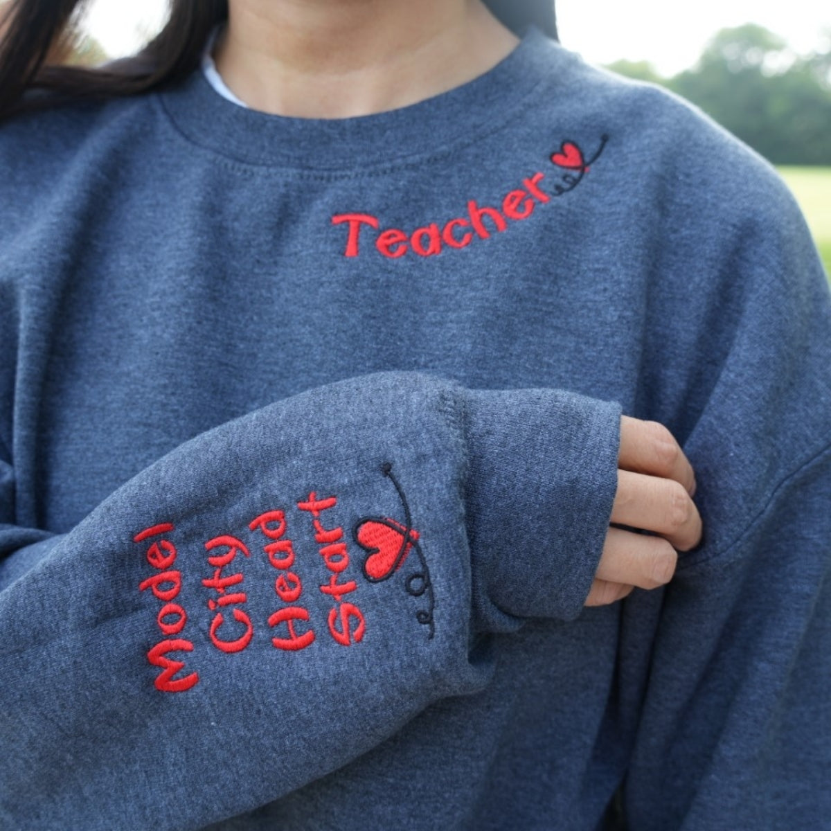 Sweats à capuche assortis brodés personnalisés avec ange et chat démon pour couples