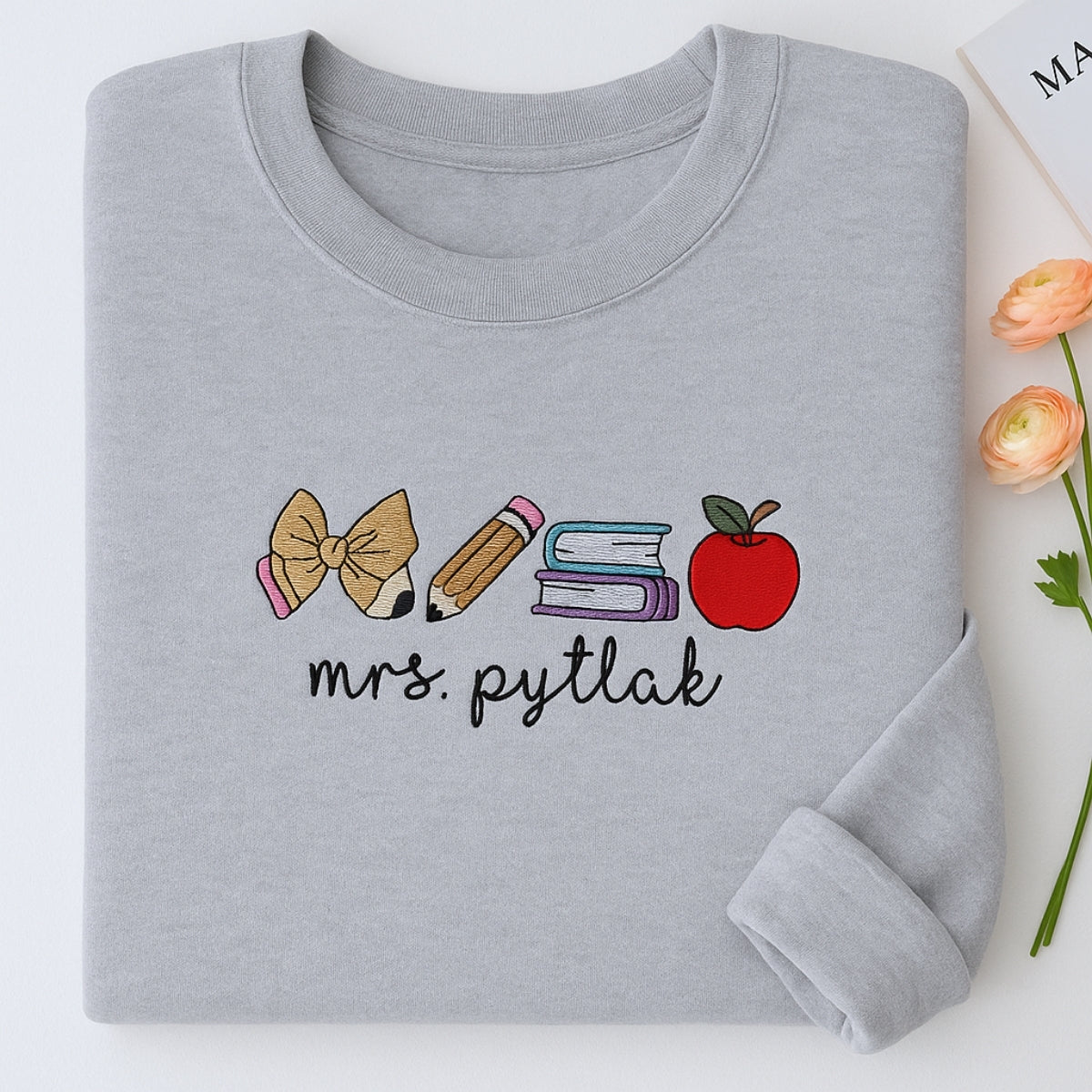 Individuell bestickte Engel- und Dämonenkatze-Kapuzenpullover für Paare