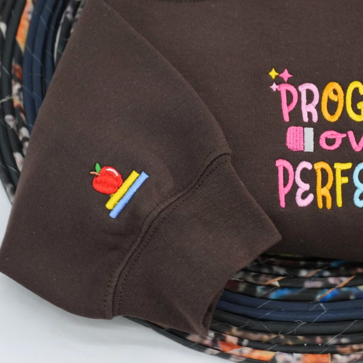 Individuell bestickte Engel- und Dämonenkatze-Kapuzenpullover für Paare