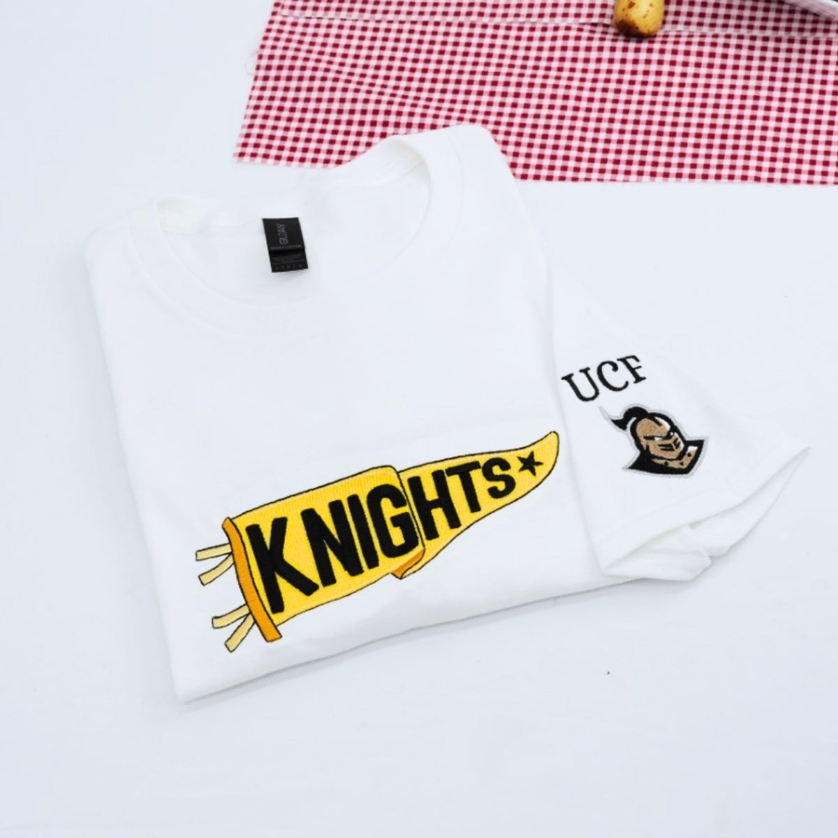 University Spirit T-Shirts - Custom College Sports Embroidered Fan Apparel - Perfect School Pride Gift