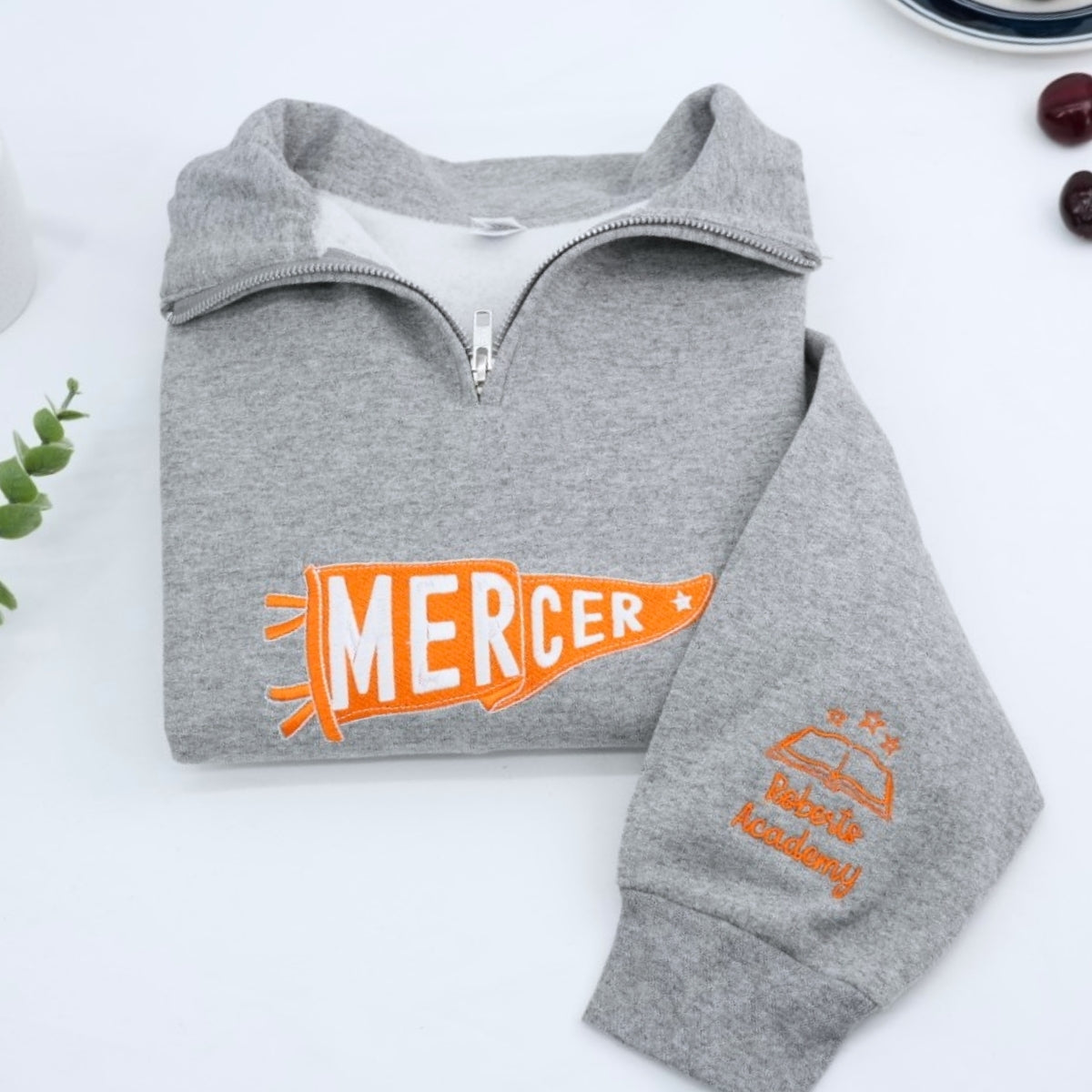 Individuell bestickte Engel- und Dämonenkatze-Kapuzenpullover für Paare