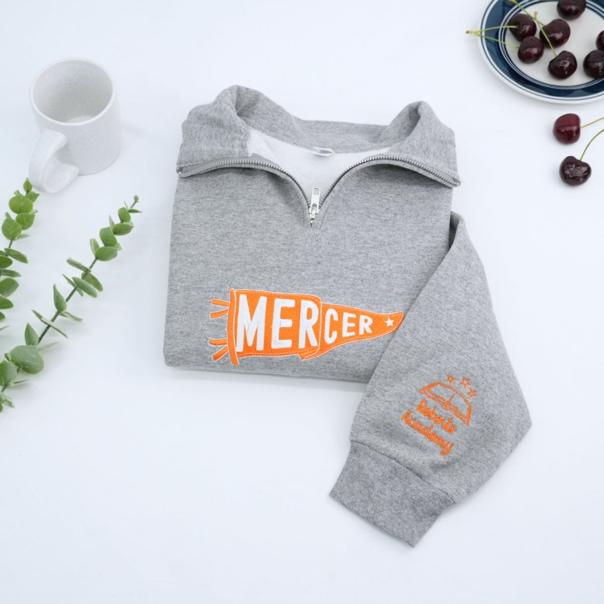 Individuell bestickte Engel- und Dämonenkatze-Kapuzenpullover für Paare