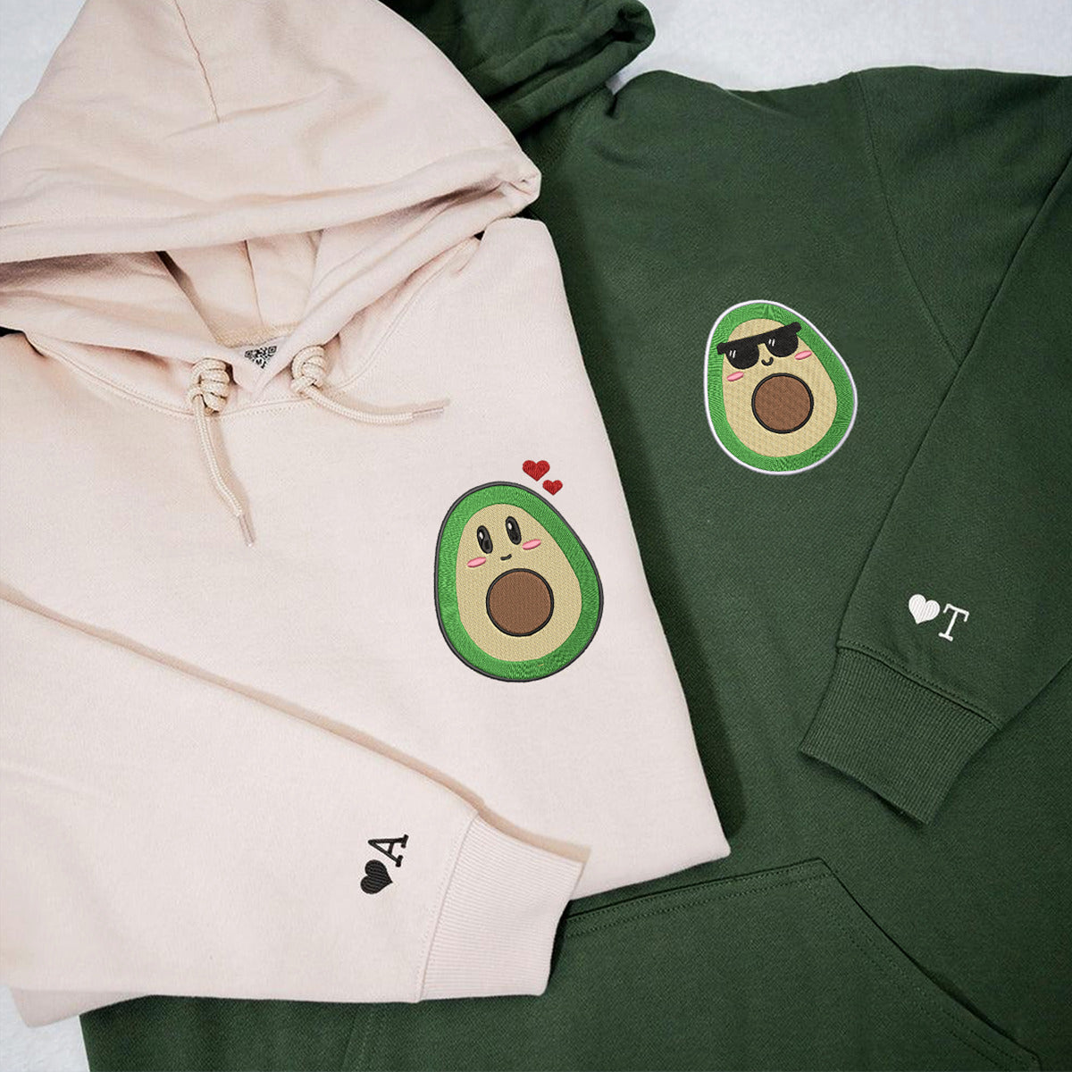 cute avocado hoodies
