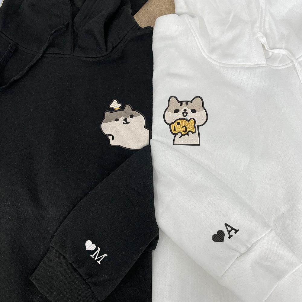 Matching cat hoodies 2025