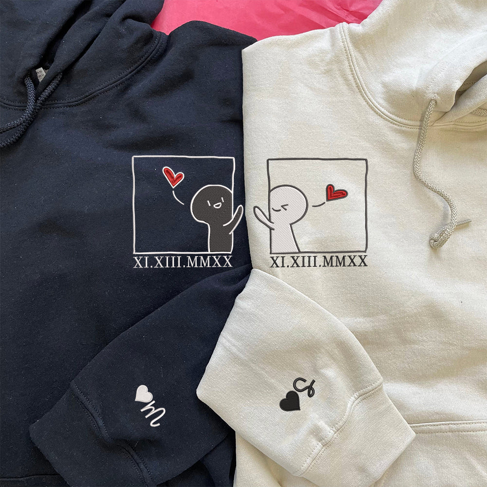 Cute relationship hoodies on sale